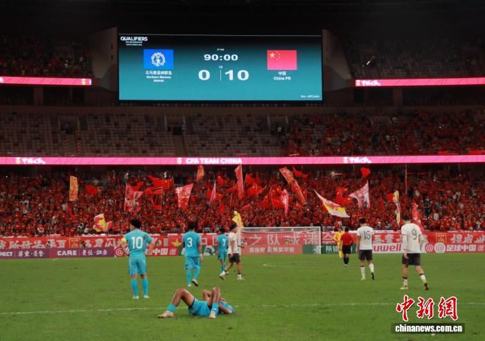 U23亚预赛西安之战：中国队10-0横扫北马里